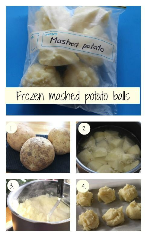 Is Mashed Potatoes Good For Weight Loss
 Frozen mashed potato balls Side Dishes