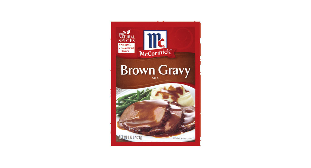 Is Mccormick Brown Gravy Vegetarian
 McCormick Brown Gravy