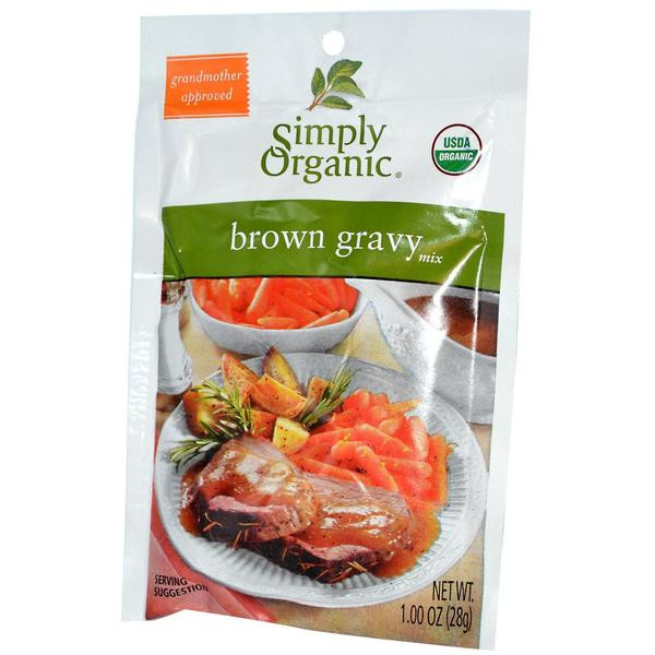 Is Mccormick Brown Gravy Vegetarian
 Simply Organic Ve arian Brown Gravy Mix Goodness Me