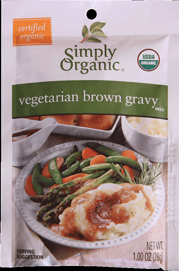 Is Mccormick Brown Gravy Vegetarian
 Simply Organic Ve arian Brown Gravy Mix