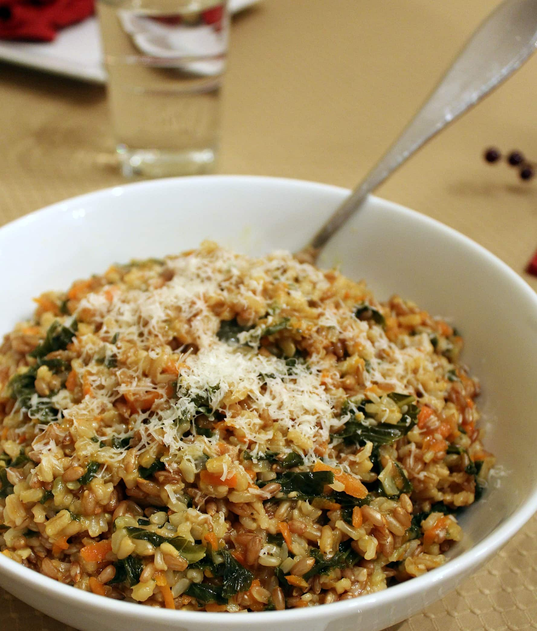 Is Risotto Healthy
 Healthy New Year Whole Grain Risotto with Kale and