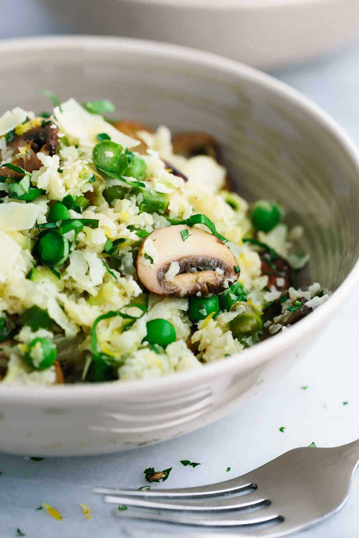 Is Risotto Healthy
 Low Carb Cauliflower Risotto Recipe with Mushrooms