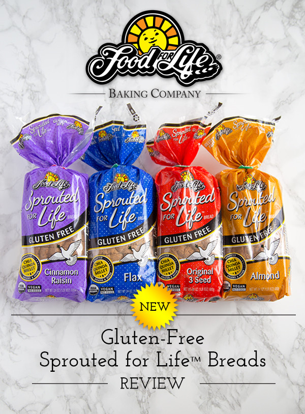 Is Sprouted Bread Gluten Free
 Food for Life Gluten Free Sprouted for Life Breads Review