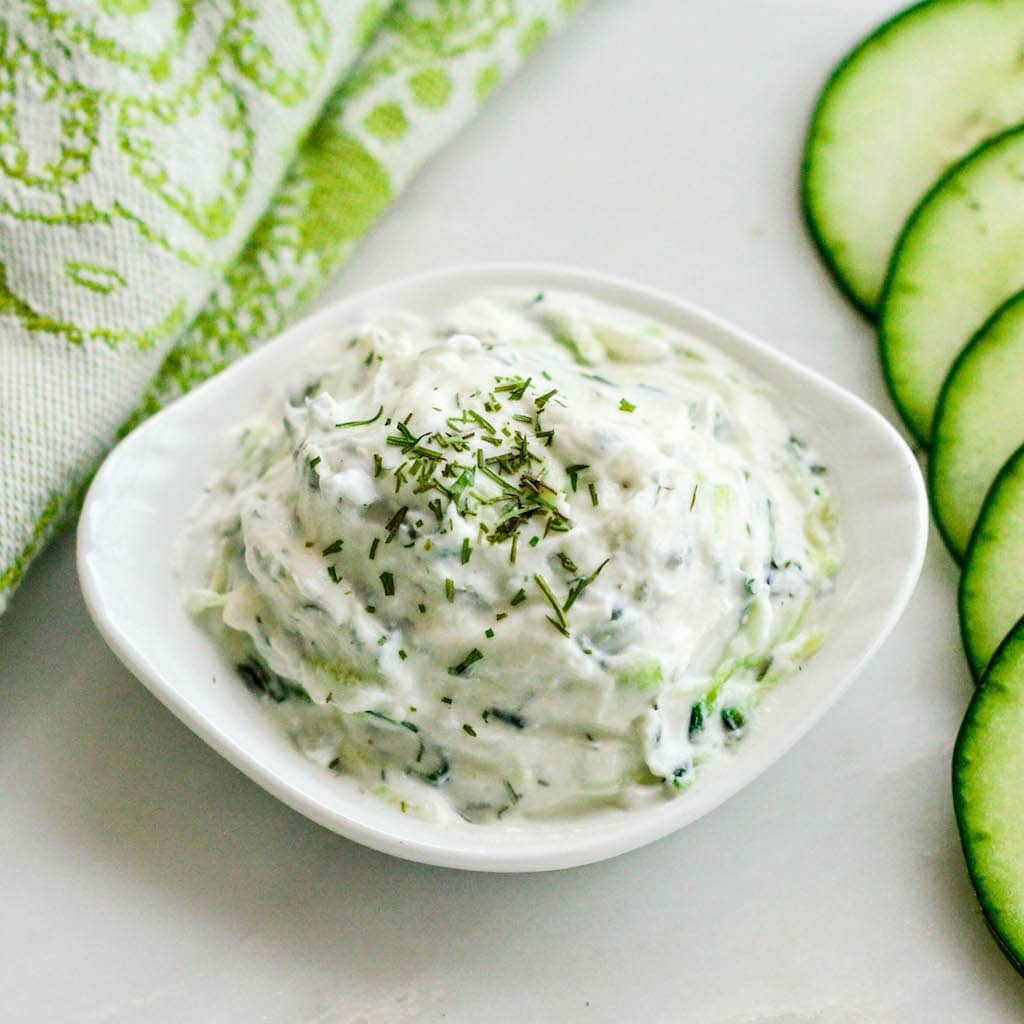 Is Tzatziki Sauce Healthy
 healthy tzatziki recipe greek yogurt