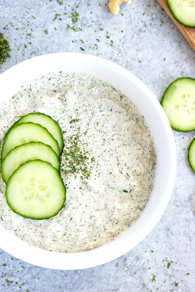 Is Tzatziki Sauce Healthy
 Super Easy Vegan Tzatziki Sauce