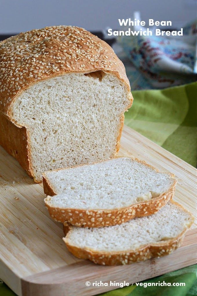 Is White Bread Vegan
 White Bean Sandwich Bread Loaf Vegan Recipe Vegan Richa