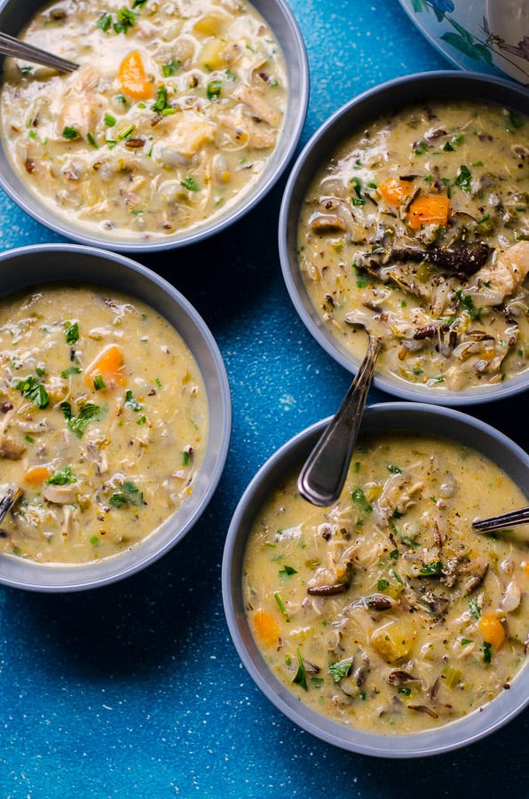 Is Wild Rice Healthy
 Healthy Chicken Wild Rice Soup iFOODreal Healthy