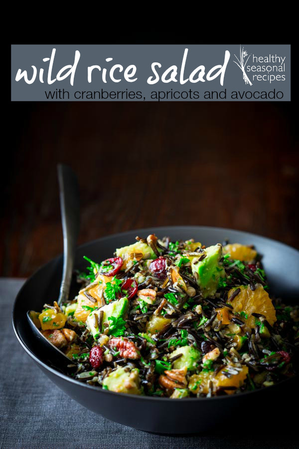 Is Wild Rice Healthy
 wild rice salad with cranberries apricots and avocado