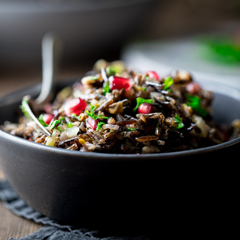 Is Wild Rice Healthy
 wild rice pilaf with pistachios and pomegranates Healthy