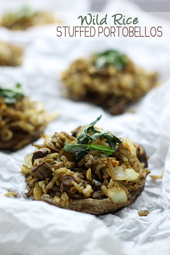 Is Wild Rice Healthy
 Wild Rice Stuffed Portobellos The Healthy Maven