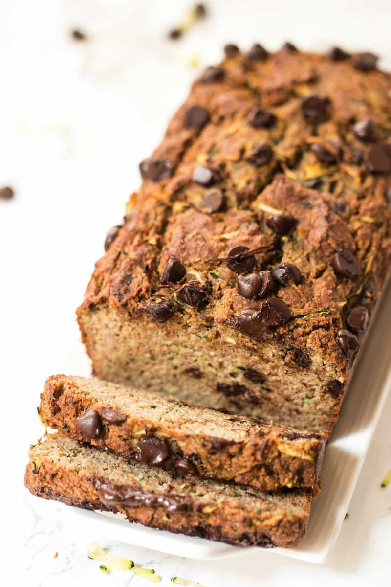 Is Zucchini Bread Healthy
 Healthy Chocolate Chip Zucchini Bread Simply Quinoa