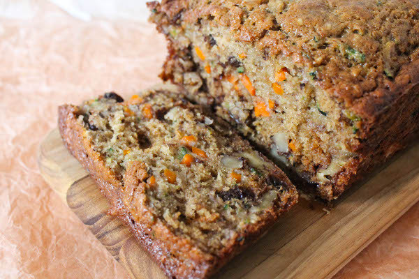 Is Zucchini Bread Healthy
 Zucchini Carrot Banana Bread Confessions of a Chocoholic