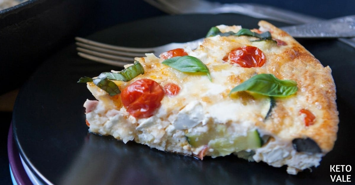 Is Zucchini Keto
 Zucchini Cherry Tomatoes Frittata Low Carb Recipe