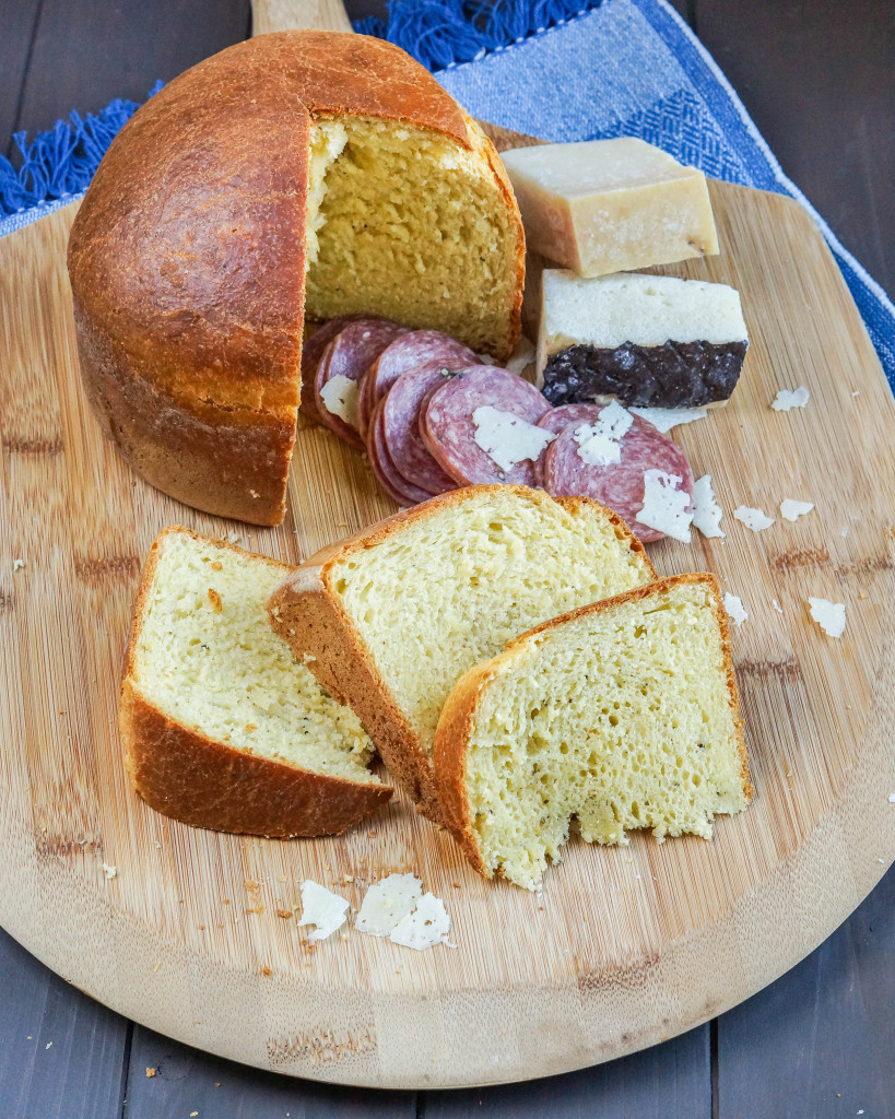 Italian Easter Bread With Meat And Cheese
 Crescia al Formaggio Italian Easter Cheese Bread Tara