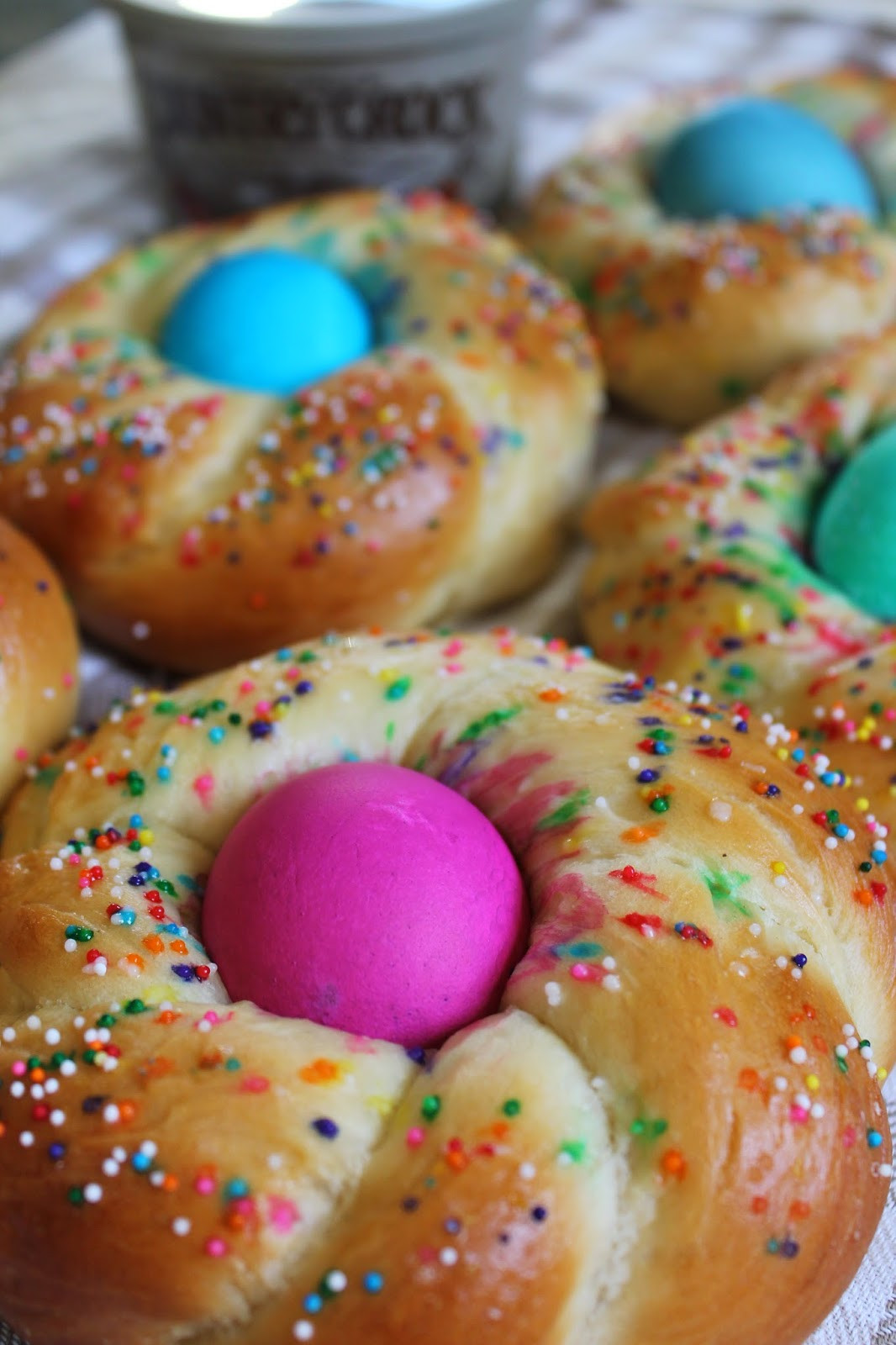 Italian Easter Egg Bread
 The Cultural Dish Recipe Italian Easter Egg Bread