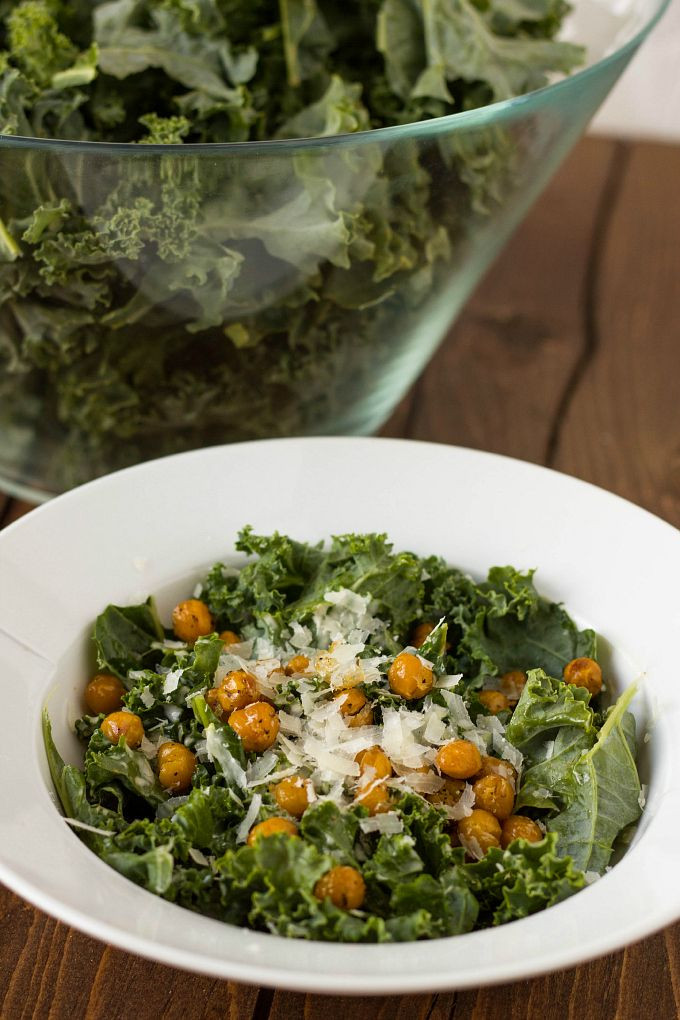 Kale Recipes Vegetarian
 Ve arian Kale Caesar Salad Recipe — Dishmaps