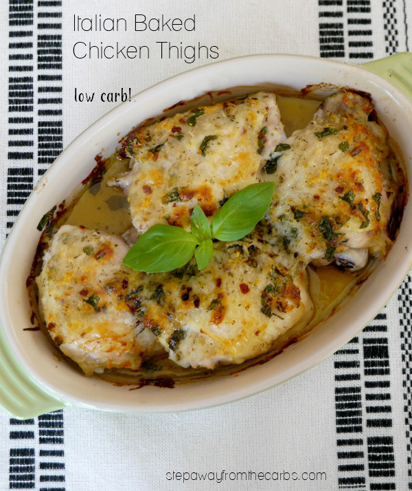 Keto Baked Chicken Thighs
 Italian Baked Chicken Thighs Step Away From The Carbs