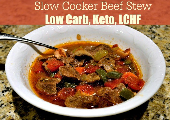 Keto Beef Stew
 Slow Cooker Beef Stew