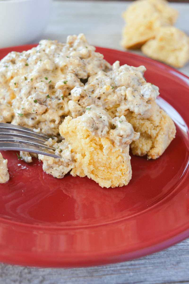 Keto Biscuits And Gravy
 Easy Keto Biscuits and Gravy Hey Keto Mama