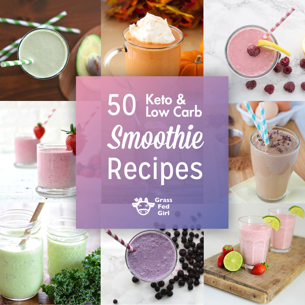 Keto Breakfast Smoothies
 Low Carb and Keto Smoothies