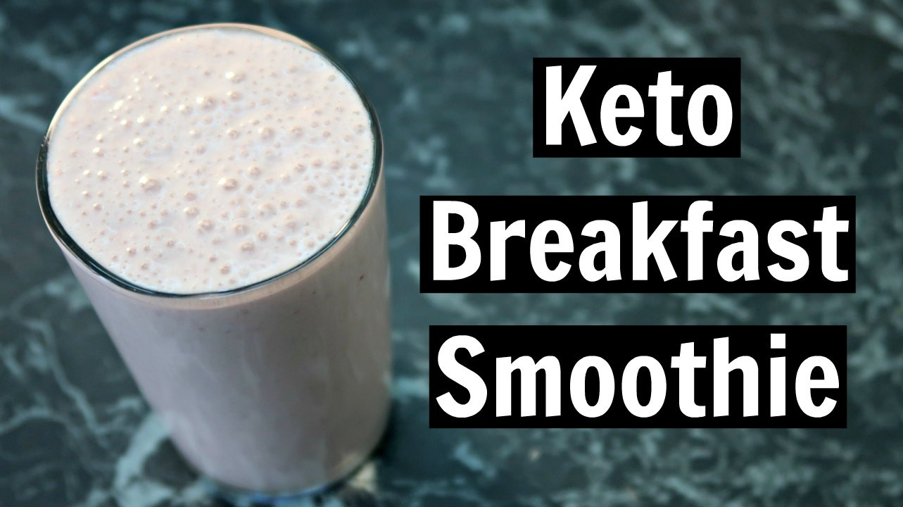 Keto Breakfast Smoothies
 Keto Breakfast Smoothie Recipe Low Carb Dairy Free