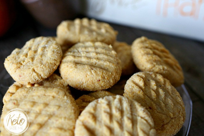 Keto Butter Cookies
 Keto Pumpkin Butter Cookies Recipe • Keto Size Me