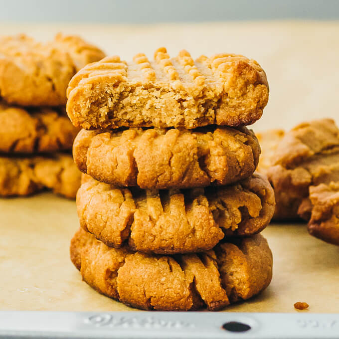 Keto Butter Cookies
 Keto Peanut Butter Cookies with Almond Flour or Coconut Flour