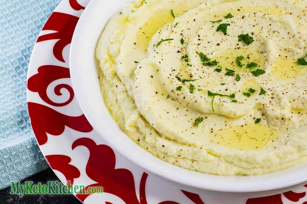 Keto Cauliflower Mash
 The BEST Keto Mashed Potatoes Substitute Low Carb