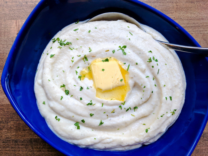 Keto Cauliflower Mash
 Keto Cauliflower Mash with Cream Cheese Clean Eating