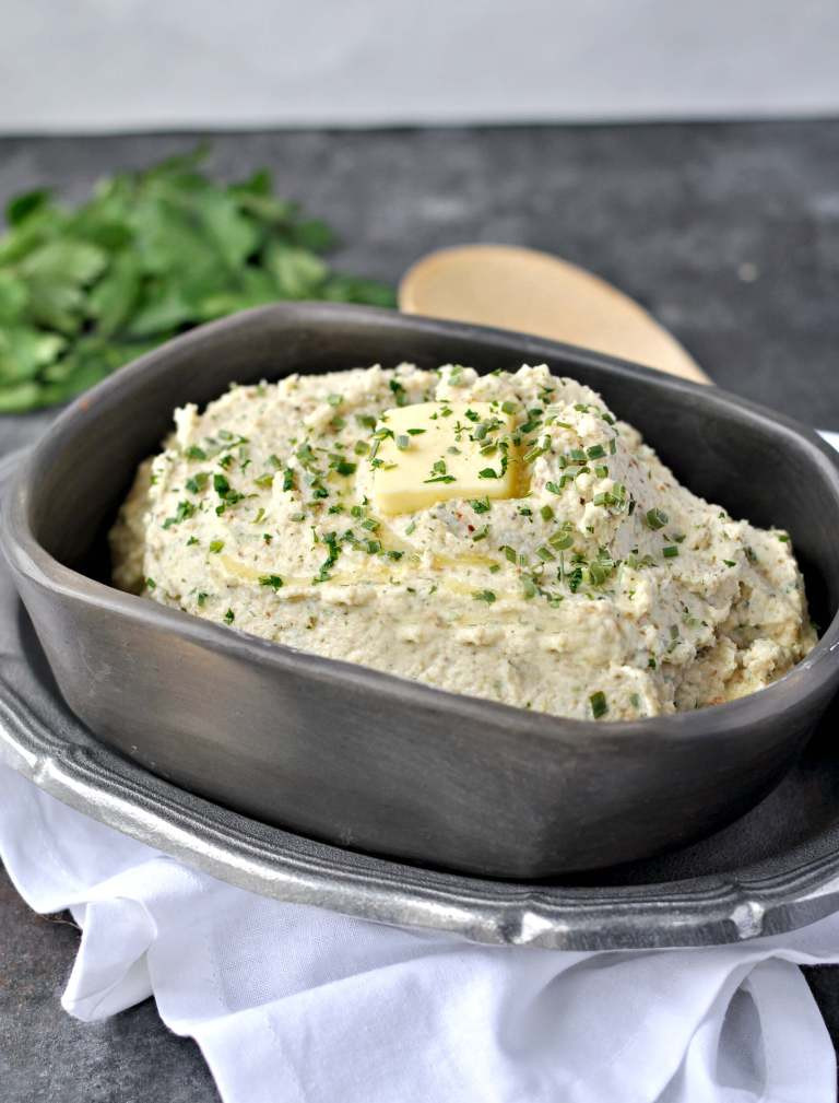 Keto Cauliflower Mash
 Amazing Easy Side Dishes from Mashed Cauliflower Recipes