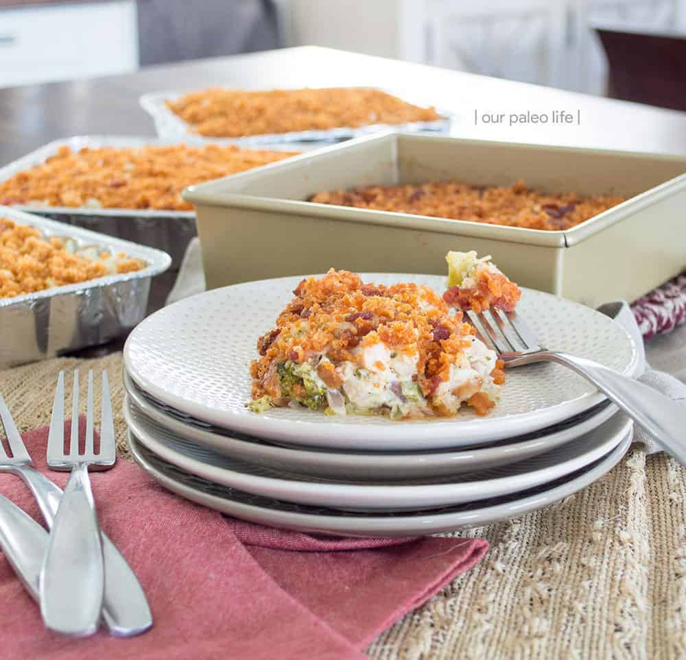 Keto Cheesy Chicken Casserole
 Cheesy Chicken Broccoli Casserole A Freezer Ready Keto