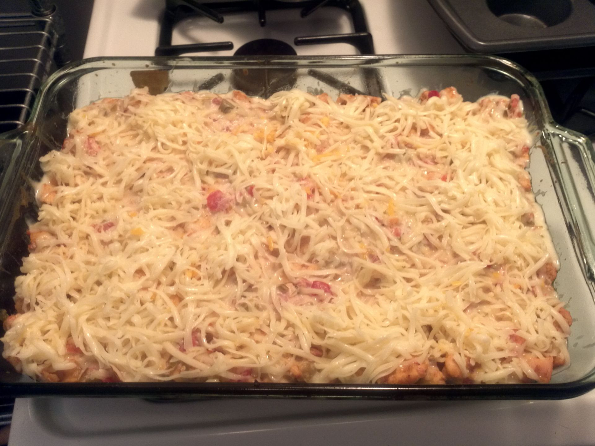 Keto Cheesy Chicken Casserole
 Cheesy Chicken Casserole Caveman Keto