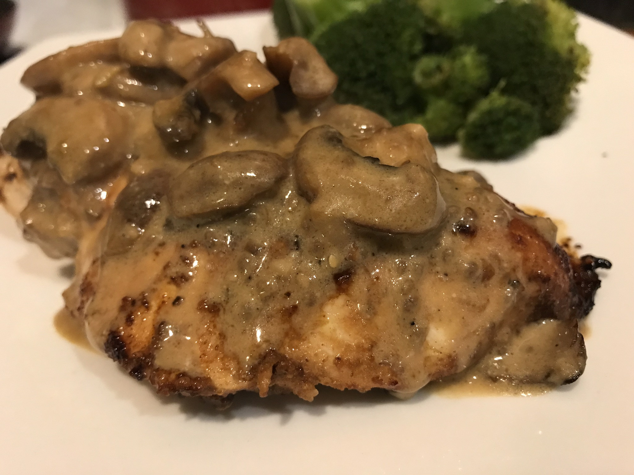 Keto Chicken Gravy
 Keto Chicken & Mushroom Dijon Gravy