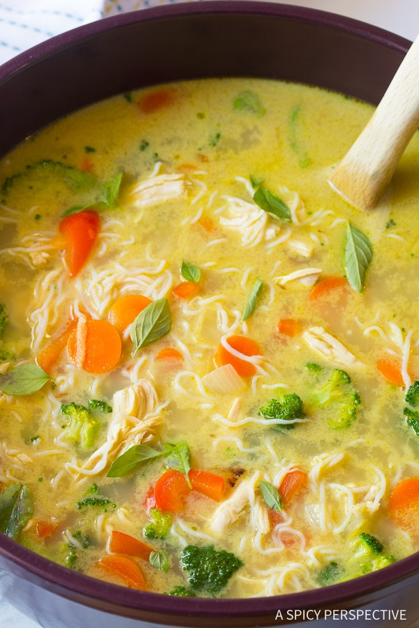 Keto Chicken Noodle Soup
 Low Carb Green Curry Chicken Noodle Soup A Spicy Perspective