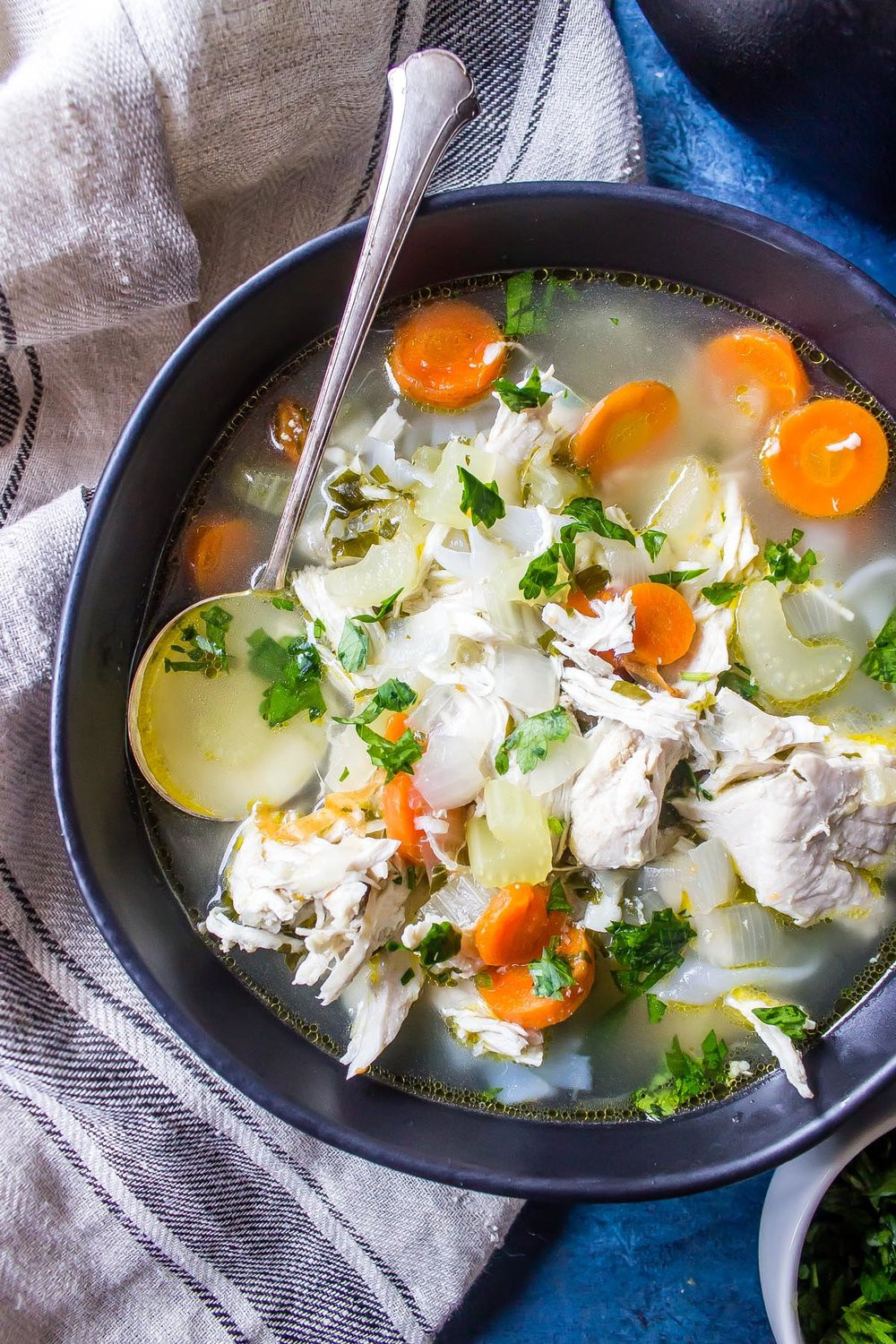 Keto Chicken Noodle Soup
 Keto Chicken Soup — Cast Iron Keto