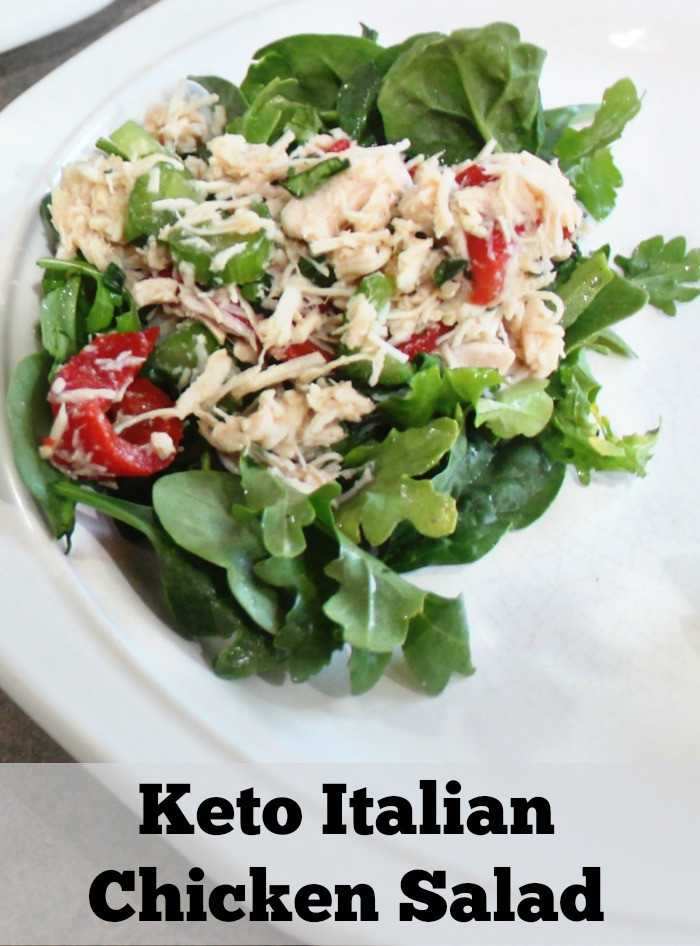 Keto Chicken Salad Recipes
 Keto Italian Chicken Salad Lunch Recipe • Keto Size Me