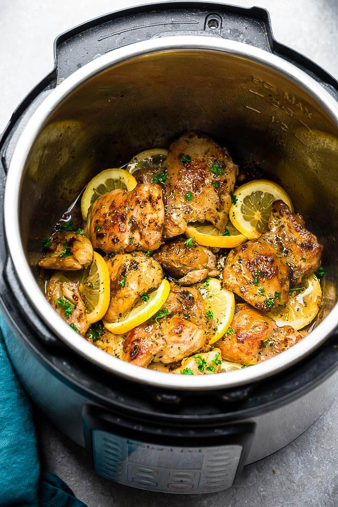 Keto Chicken Thighs Instant Pot
 Instant Pot Lemon Garlic Chicken Life Made Keto