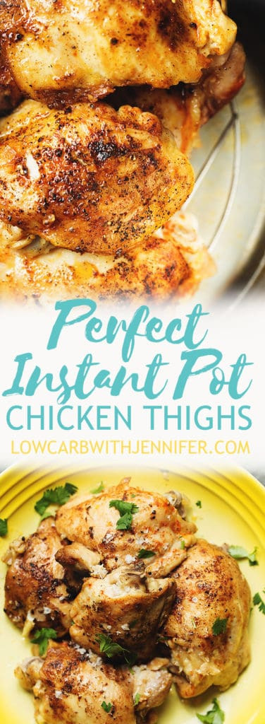 Keto Chicken Thighs Instant Pot
 Instant Pot Chicken Thighs • Low Carb with Jennifer