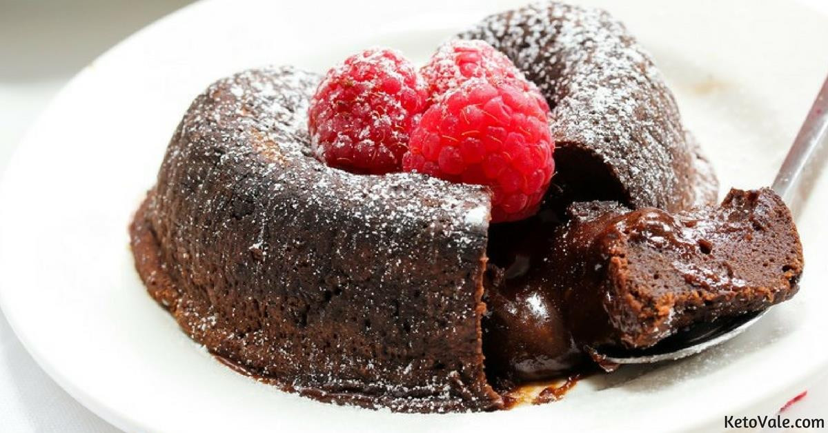 Keto Chocolate Lava Cake
 Molten Chocolate Lava Cake Sugar Free Low Carb Recipe