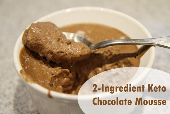 Keto Chocolate Mousse Recipe
 Easy 2 Ingre nt Keto Chocolate Mousse