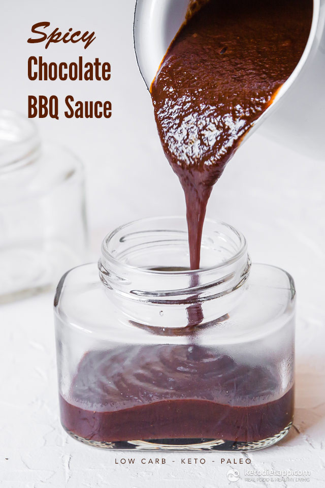 Keto Chocolate Sauce
 Spicy Chocolate BBQ Sauce