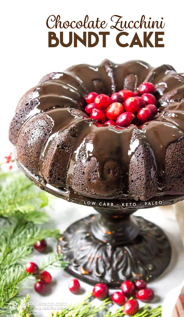 Keto Chocolate Zucchini Cake
 Keto Chocolate Zucchini Bundt Cake