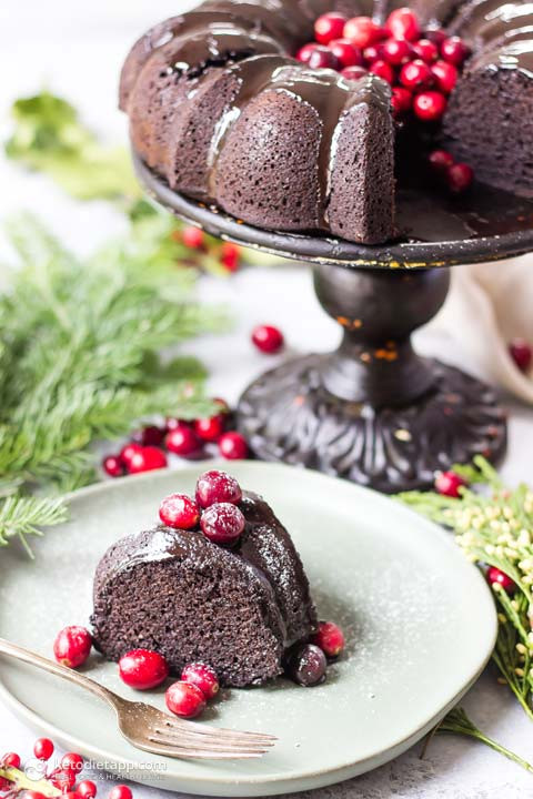 Keto Chocolate Zucchini Cake
 Keto Chocolate Zucchini Bundt Cake