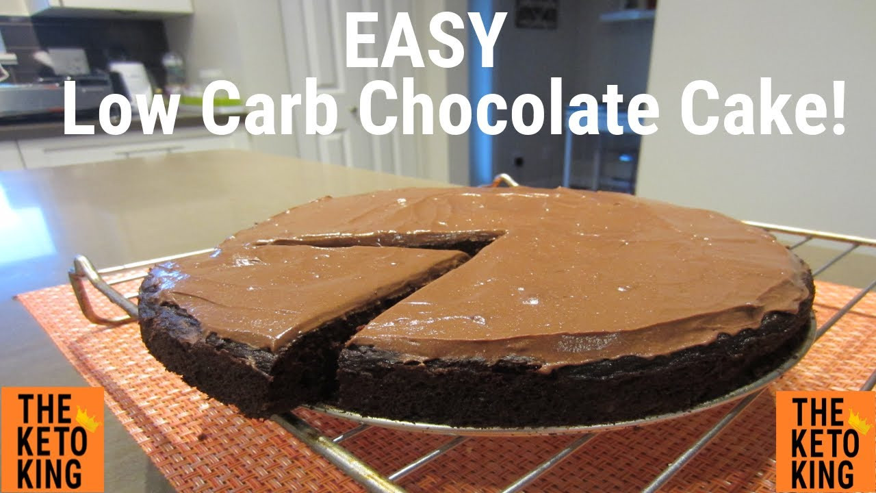 Keto Chocolate Zucchini Cake
 EASY Low Carb Chocolate Cake SO EASY