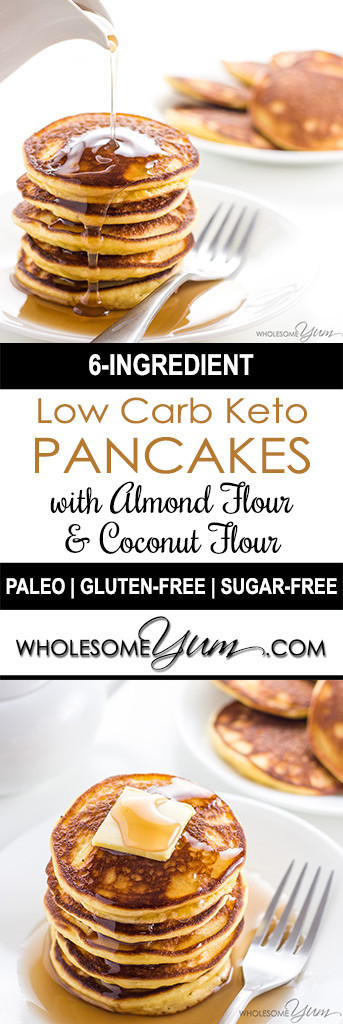 Keto Cupcakes Almond Flour
 Keto Low Carb Pancakes Recipe with Almond Flour & Coconut