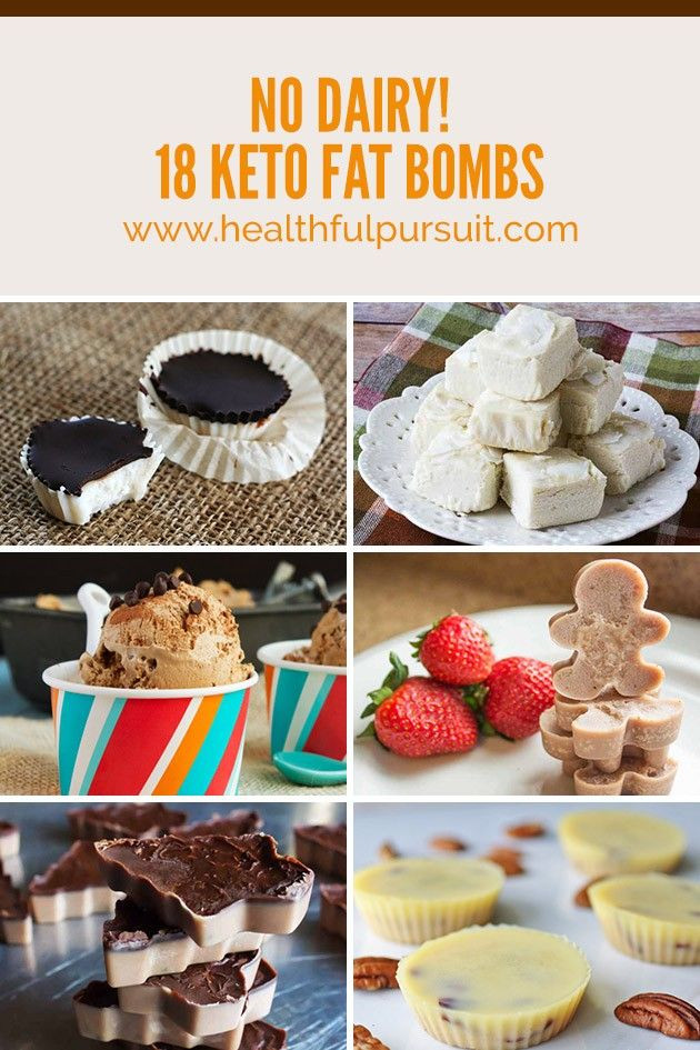 Keto Dairy Free Desserts
 No Dairy 18 Keto Fat Bombs Healthful Pursuit