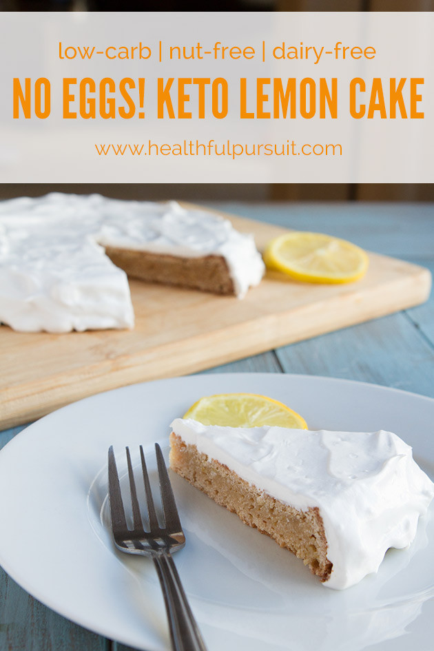 Keto Dairy Free Desserts
 Keto Lemon Cake low carb egg free nut free grain free