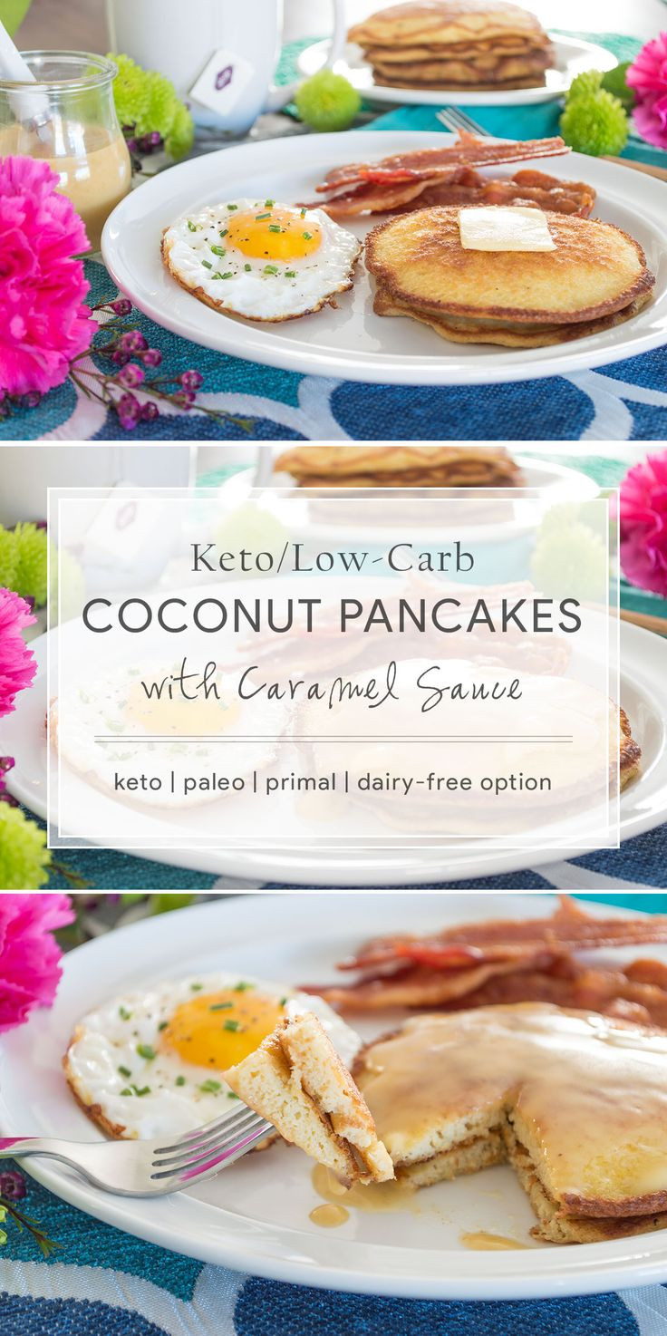 Keto Dairy Free Recipes
 Keto Coconut Pancakes primal dairy free option