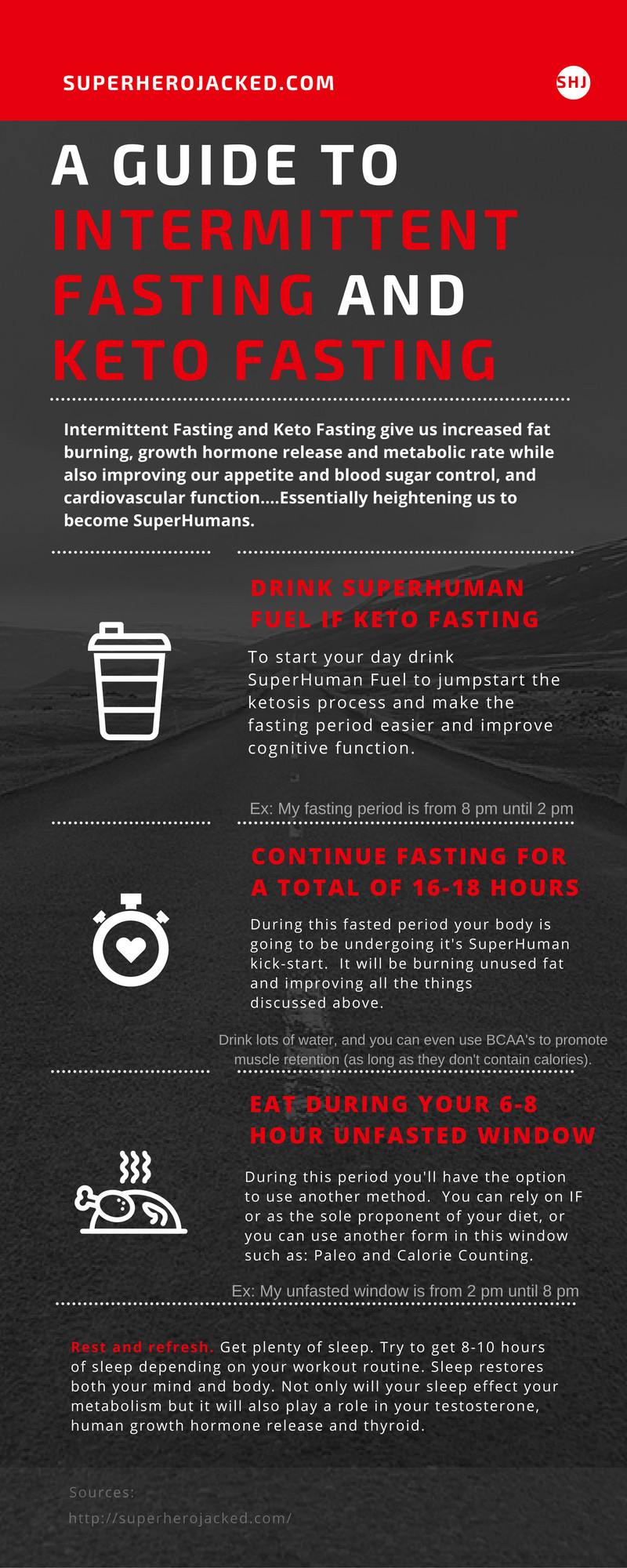 Keto Diet And Intermittent Fasting
 A Guide to Intermittent Fasting and Keto Fasting [Infographic]