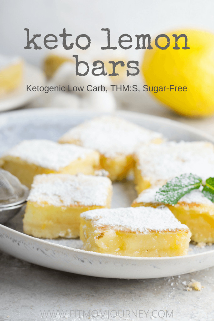 Keto Diet Bars
 Keto Lemon Bars